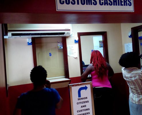 Customs Cashier